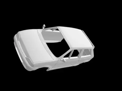 Citroen AX Sport 3D print model