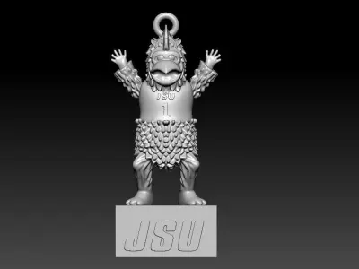 NCAA - Hanging Figurine Jacksonville State University 3D print model