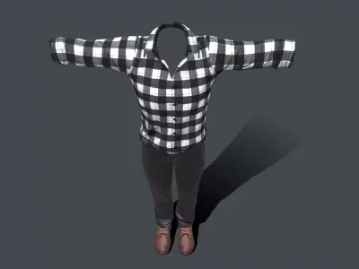 Mens Wear Daily 3D model