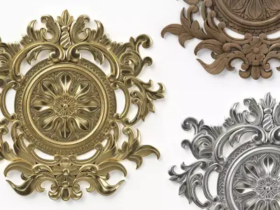 Ornament Vol-01 3D model