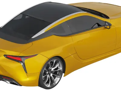 Lexus LC 500 2023 3D model