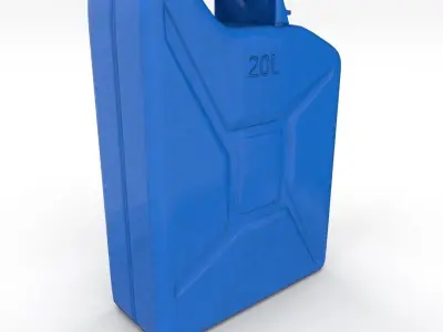 Jerry Can 3 PBR Low-poly 3D model
