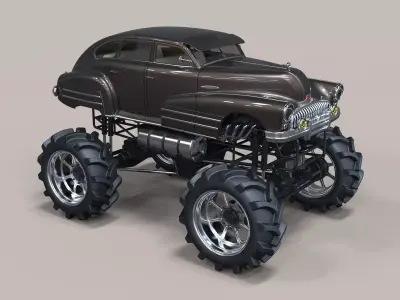 Monster truck 3D model
