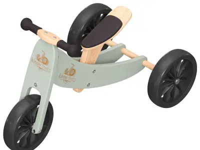 Kinderfeets  2in1 Tricycle and bike  Free 3D model