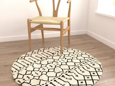 Rugs No 1026 Low-poly 3D model