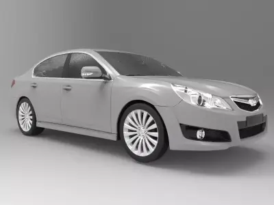 Subaru Legacy 2010 3D model