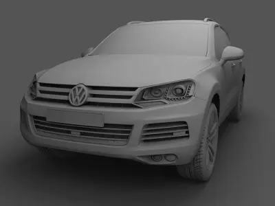 Volkswagen Touareg 2011 3D model