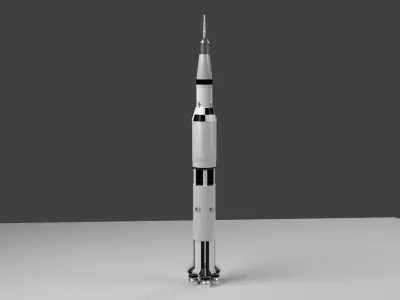Apollo 11 SpaceShip 3D model