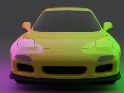 mazda rx7 3D model
