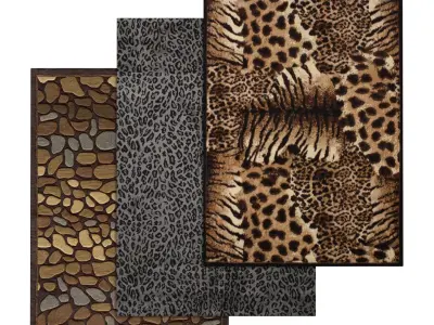 Rug Set 944 3D model