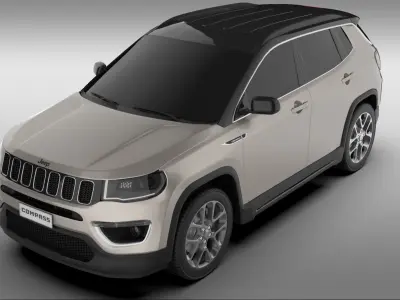 Jeep Compass 2020 3D model