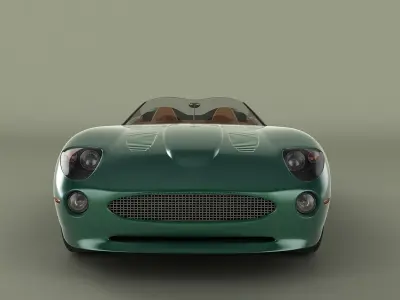 Jaguar XK 180  Concept 3D model
