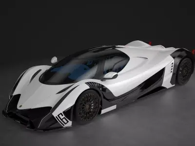 Devel Sixteen Super Car 3D model