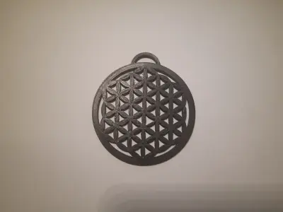Flower of Life Pendant Free 3D print model