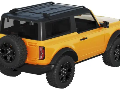 Bronco 2-door 2021 3D model