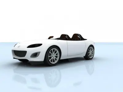 Mazda MX5 Miata Superlight 2009 3D model