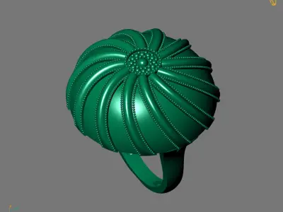 Women Plain Ring Ready STL Models Womens Ring 3d models 3D print model