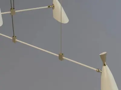 Duke Chandelier v2 by DelightFULL 3D model