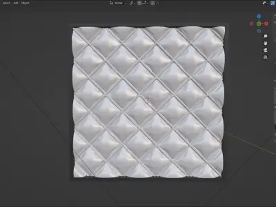 fabric panel - try it for free Free 3D model