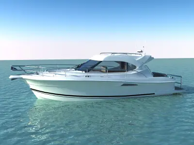 Riviera 3600 Sport Yacht 3D model