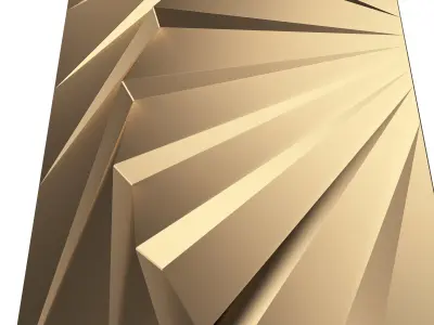 3D Wall Panel 05 Low-poly 3D model