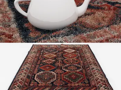 Rugs No 548 Low-poly 3D model
