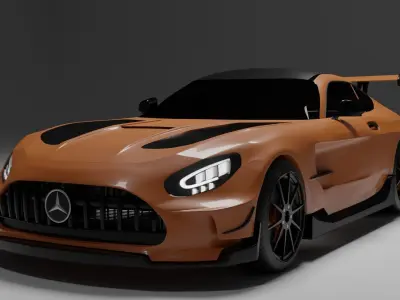 Mercedes Benz AMG GT Black Series 3D model