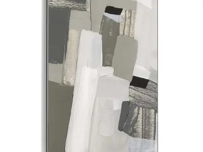 Abstract Painting Set of 3 pieces - No 32 Low-poly 3D model