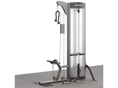 Sports trainer Life Fitness 2 3D model