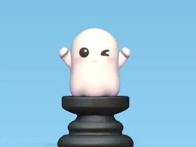Halloween Chess 3D print model