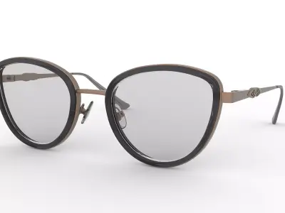 sunglasses Low-poly 3D model