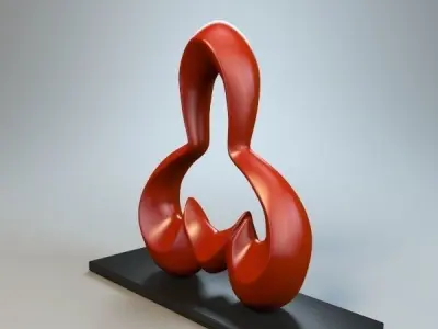 Abstract Figure m06 P 3D print model