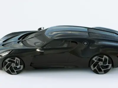 Bugatti LA Voiture Noire 2019 3D model