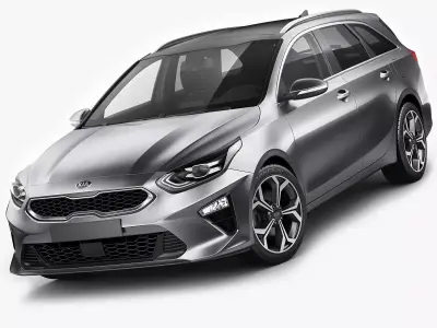 Kia Ceed SW 2019 3D model