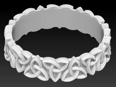 Celtic Ring 3D print model
