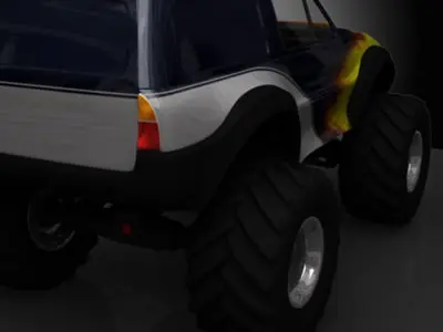 Monster Truck 3D model