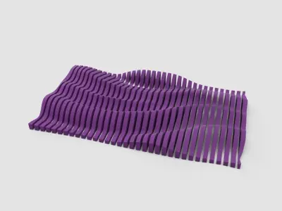 Artistic deco 3D model