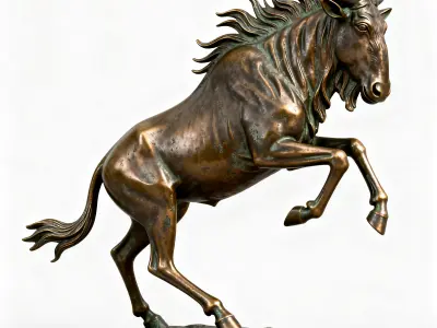 wildebeest 3D print model