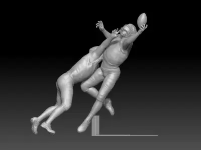 nfl player scene 2025 3D print model