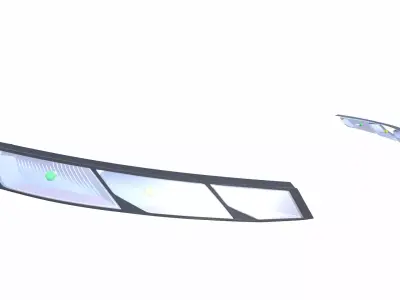 Turbo Lights Low-poly 3D model