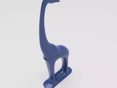 Abstract 3DPS Giraffe 3D print model