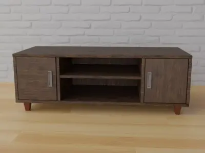 tv stand design 3D model