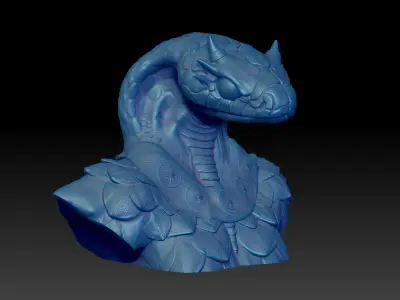 Snake Apophis God   3D print model