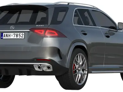 Mercedes Benz AMG GLE 63 2021 3D model