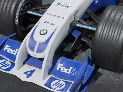 F1 CAR 3D model from CGTrader