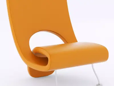 contemporary chair 3D model
