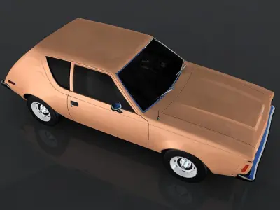 AMC Gremlin Low-poly 3D model