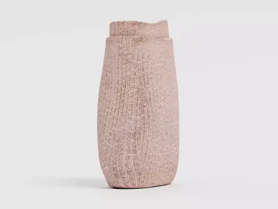 -Folded Socks V4- 3D model