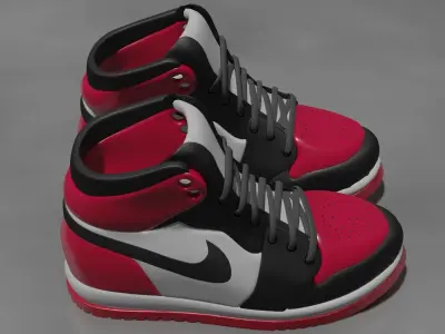 Nike Air Jordan 3D model
