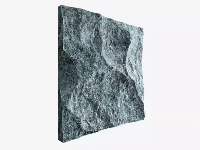 45-RockPanel piece of rock 3D model